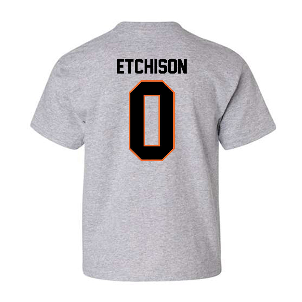 Idaho State - NCAA Men's Basketball : Gus Etchison - Classic Shersey Youth T-Shirt-1