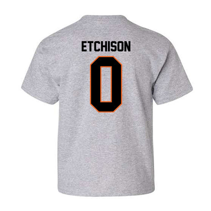 Idaho State - NCAA Men's Basketball : Gus Etchison - Classic Shersey Youth T-Shirt-1