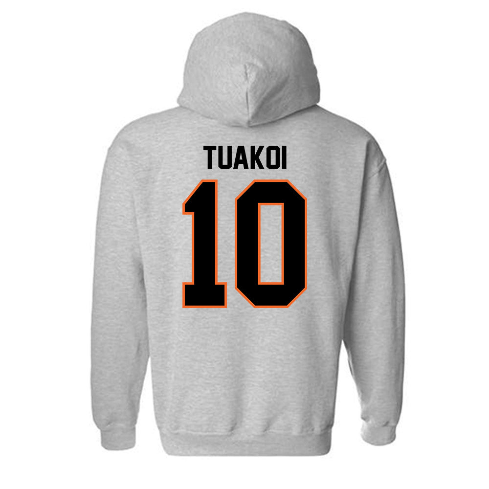 Idaho State - NCAA Football : Maka Tuakoi - Classic Shersey Hooded Sweatshirt-1