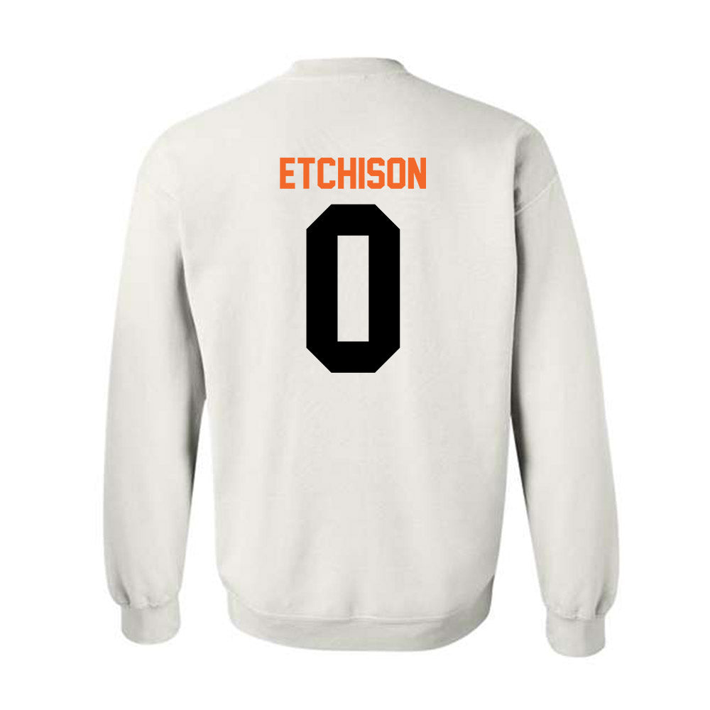 Idaho State - NCAA Men's Basketball : Gus Etchison - Classic Shersey Crewneck Sweatshirt-1