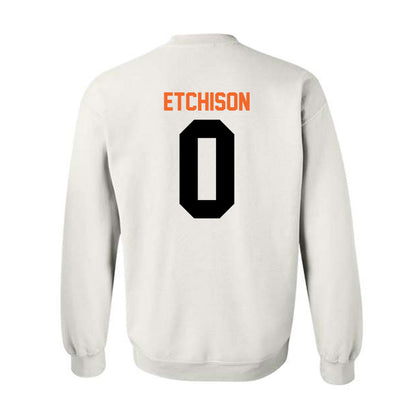Idaho State - NCAA Men's Basketball : Gus Etchison - Classic Shersey Crewneck Sweatshirt-1