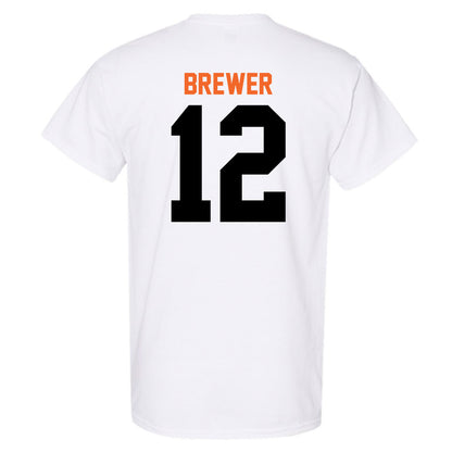 Idaho State - NCAA Men's Basketball : Lachlan Brewer - Classic Shersey T-Shirt-1