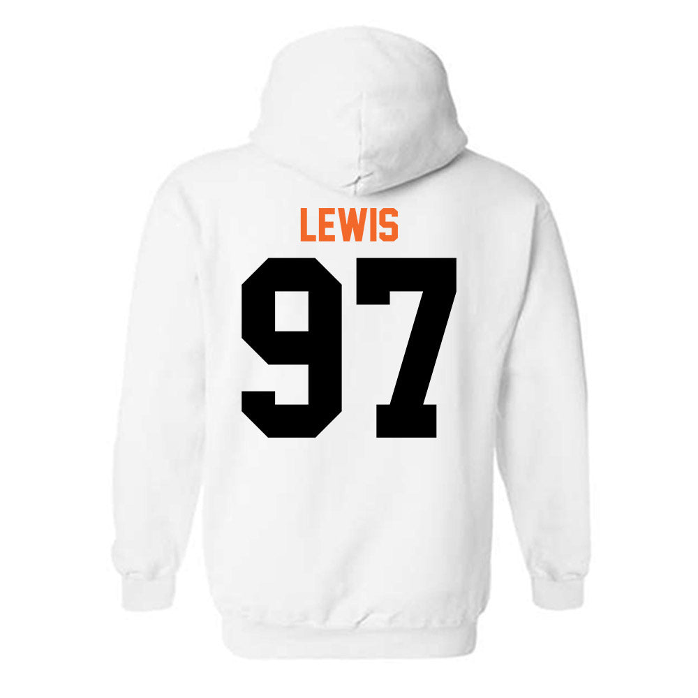 Idaho State - NCAA Football : Collin Lewis - Classic Shersey Hooded Sweatshirt-1