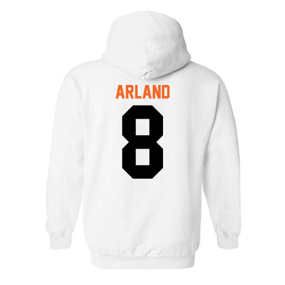 Idaho State - NCAA Men's Basketball : Trey Arland - Classic Shersey Hooded Sweatshirt-1