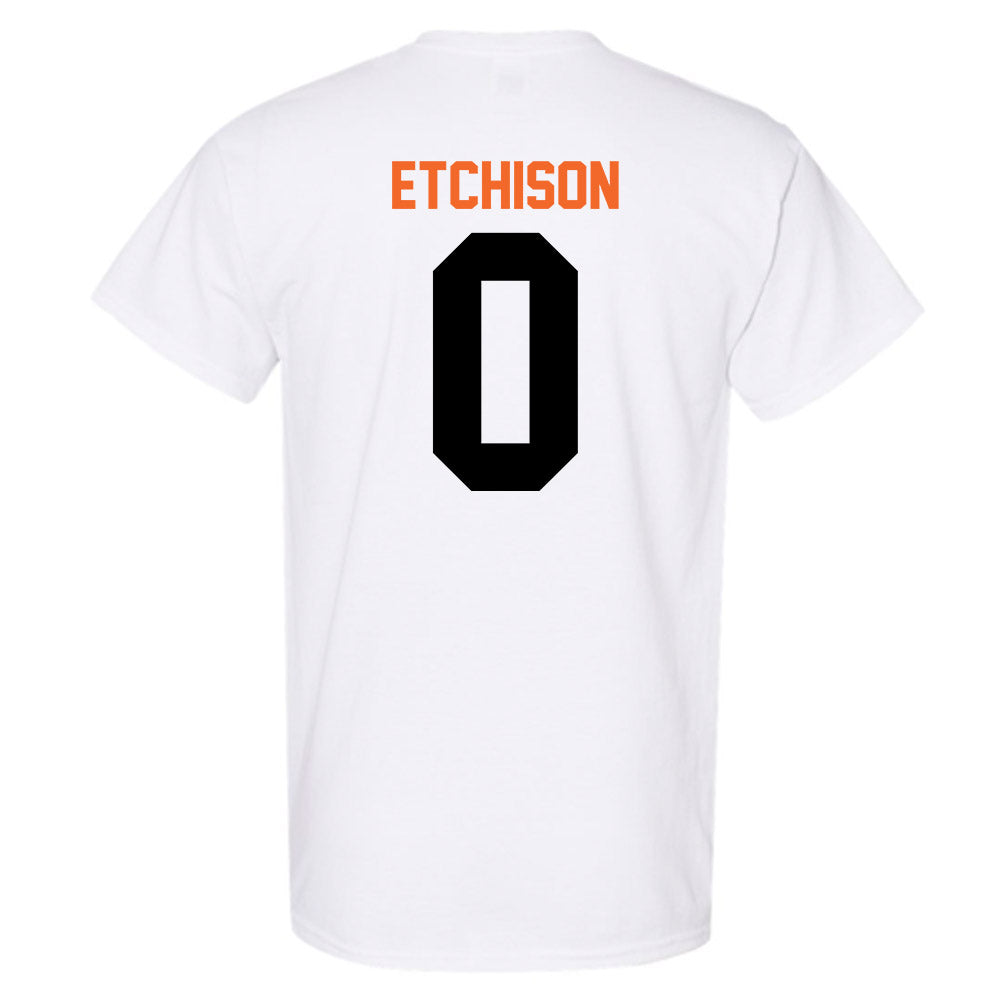 Idaho State - NCAA Men's Basketball : Gus Etchison - Classic Shersey T-Shirt-1
