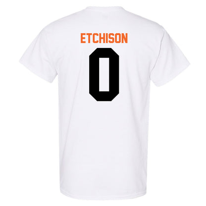 Idaho State - NCAA Men's Basketball : Gus Etchison - Classic Shersey T-Shirt-1