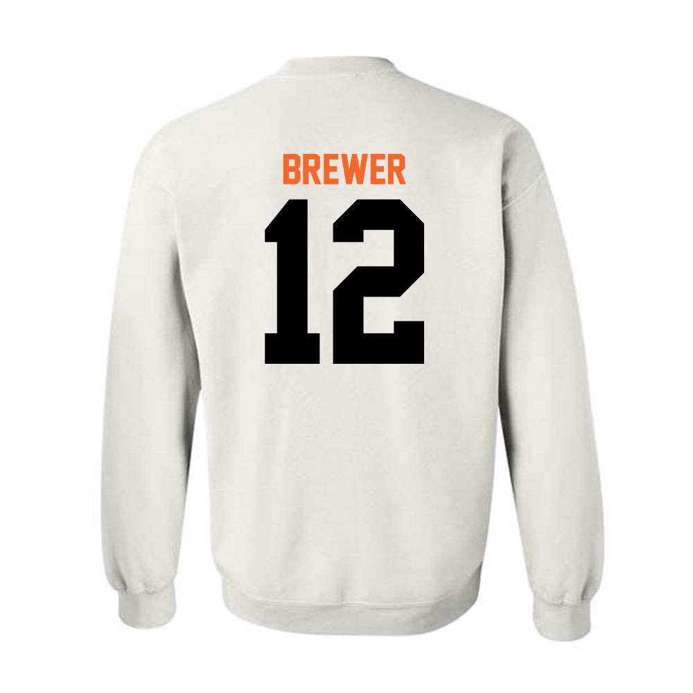 Idaho State - NCAA Men's Basketball : Lachlan Brewer - Classic Shersey Crewneck Sweatshirt-1