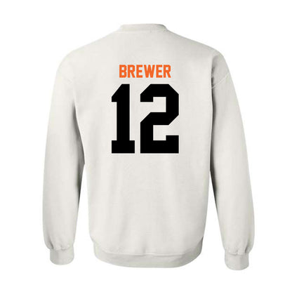 Idaho State - NCAA Men's Basketball : Lachlan Brewer - Classic Shersey Crewneck Sweatshirt-1