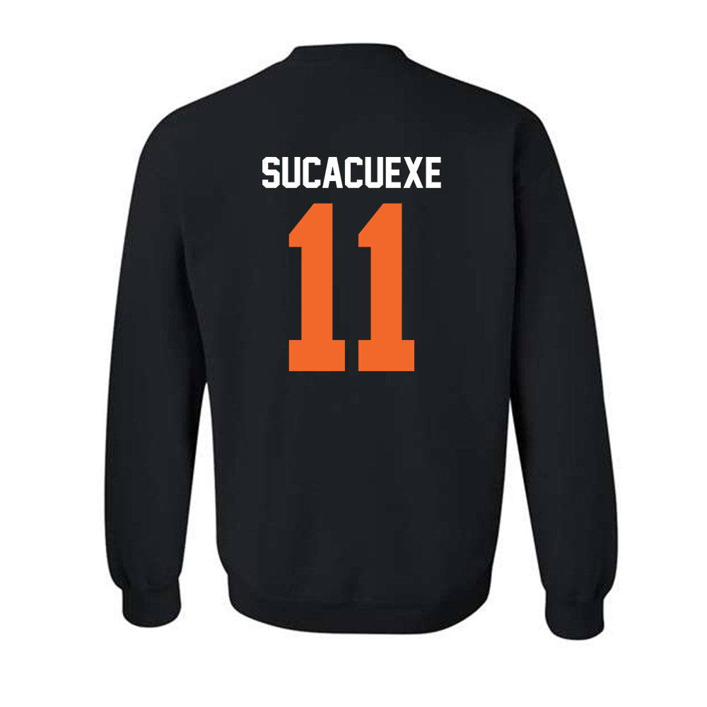 Idaho State - NCAA Women's Basketball : Milena Sucacuexe - Classic Shersey Crewneck Sweatshirt-1