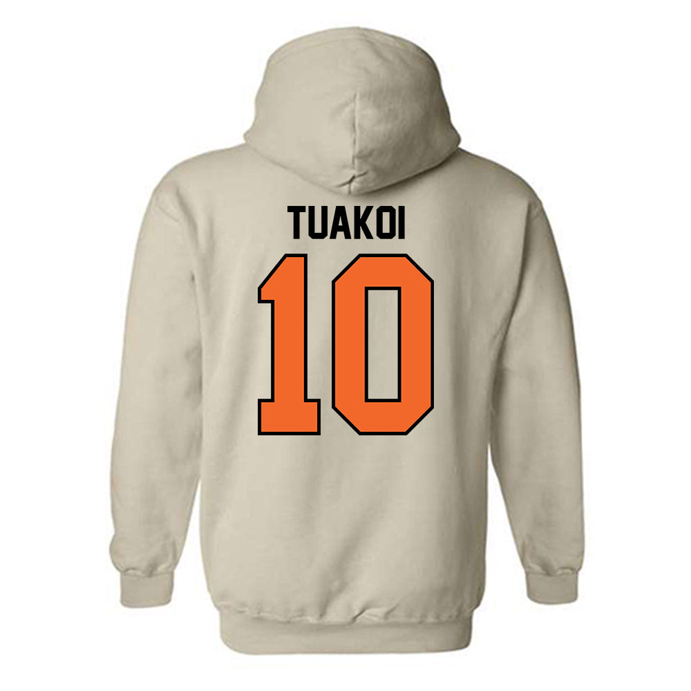 Idaho State - NCAA Football : Maka Tuakoi - Classic Shersey Hooded Sweatshirt-1