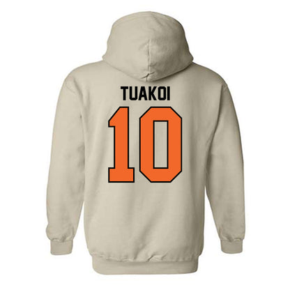 Idaho State - NCAA Football : Maka Tuakoi - Classic Shersey Hooded Sweatshirt-1