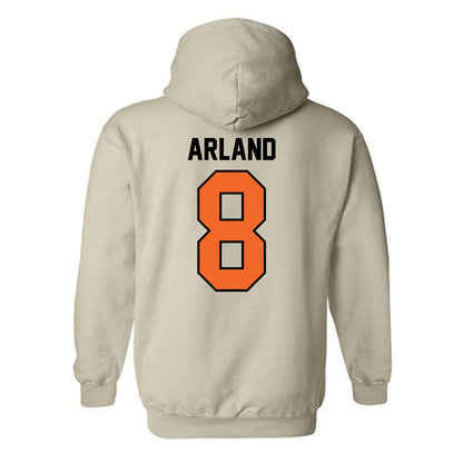 Idaho State - NCAA Men's Basketball : Trey Arland - Classic Shersey Hooded Sweatshirt-1
