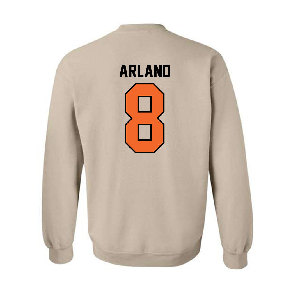 Idaho State - NCAA Men's Basketball : Trey Arland - Classic Shersey Crewneck Sweatshirt-1
