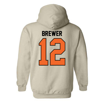 Idaho State - NCAA Men's Basketball : Lachlan Brewer - Classic Shersey Hooded Sweatshirt-1