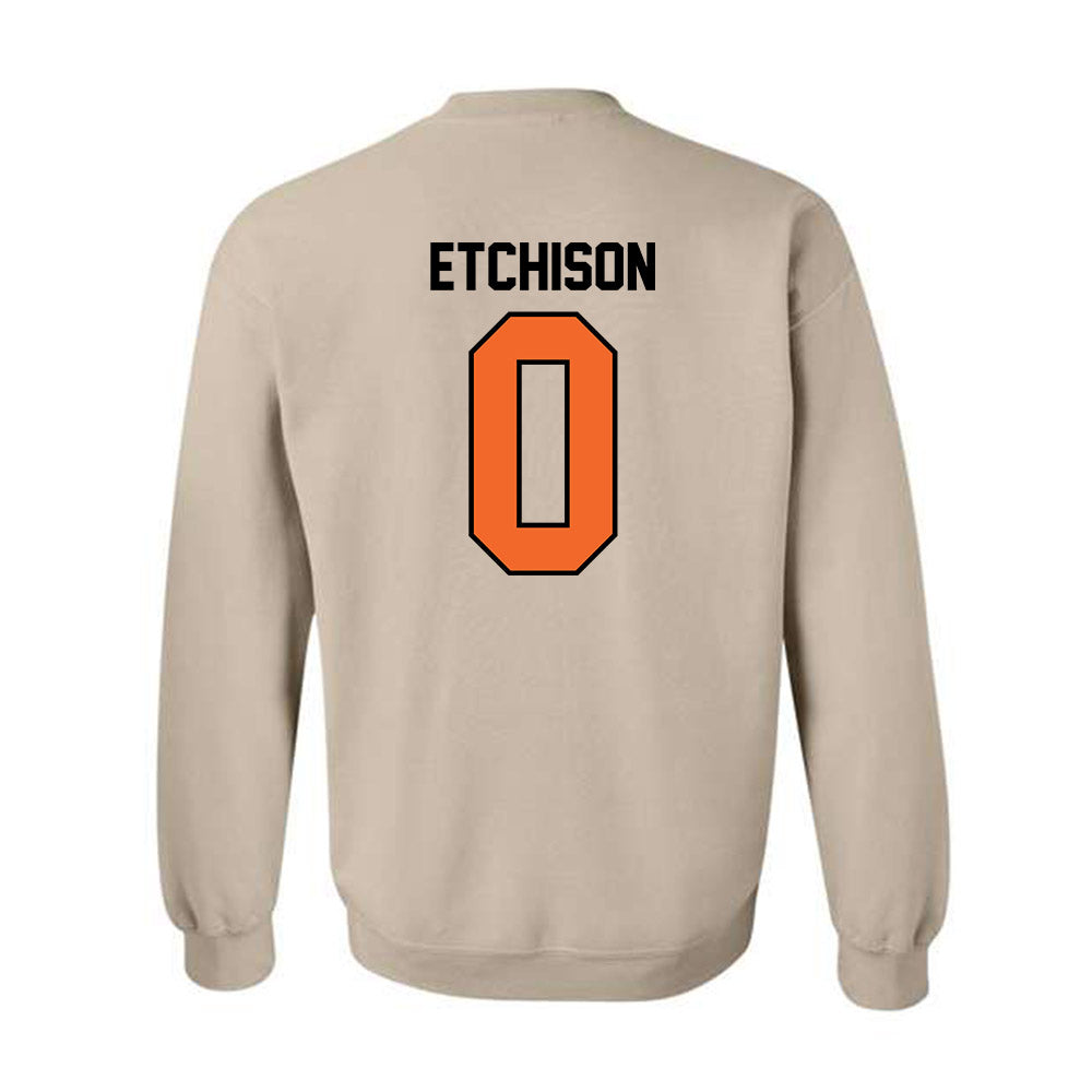 Idaho State - NCAA Men's Basketball : Gus Etchison - Classic Shersey Crewneck Sweatshirt-1