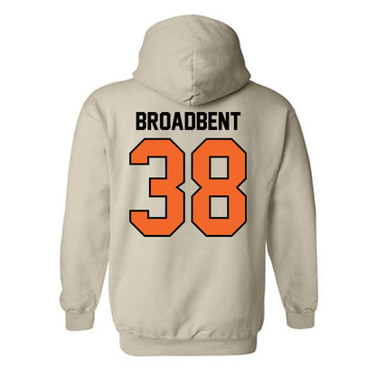 Idaho State - NCAA Football : Trey Broadbent - Classic Shersey Hooded Sweatshirt-1