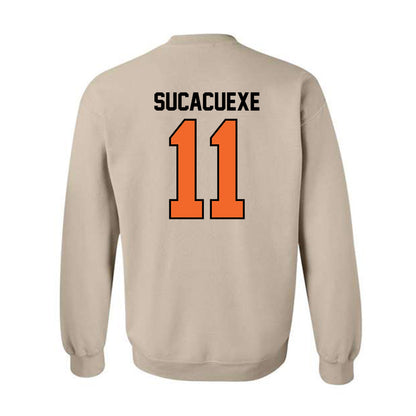 Idaho State - NCAA Women's Basketball : Milena Sucacuexe - Classic Shersey Crewneck Sweatshirt-1