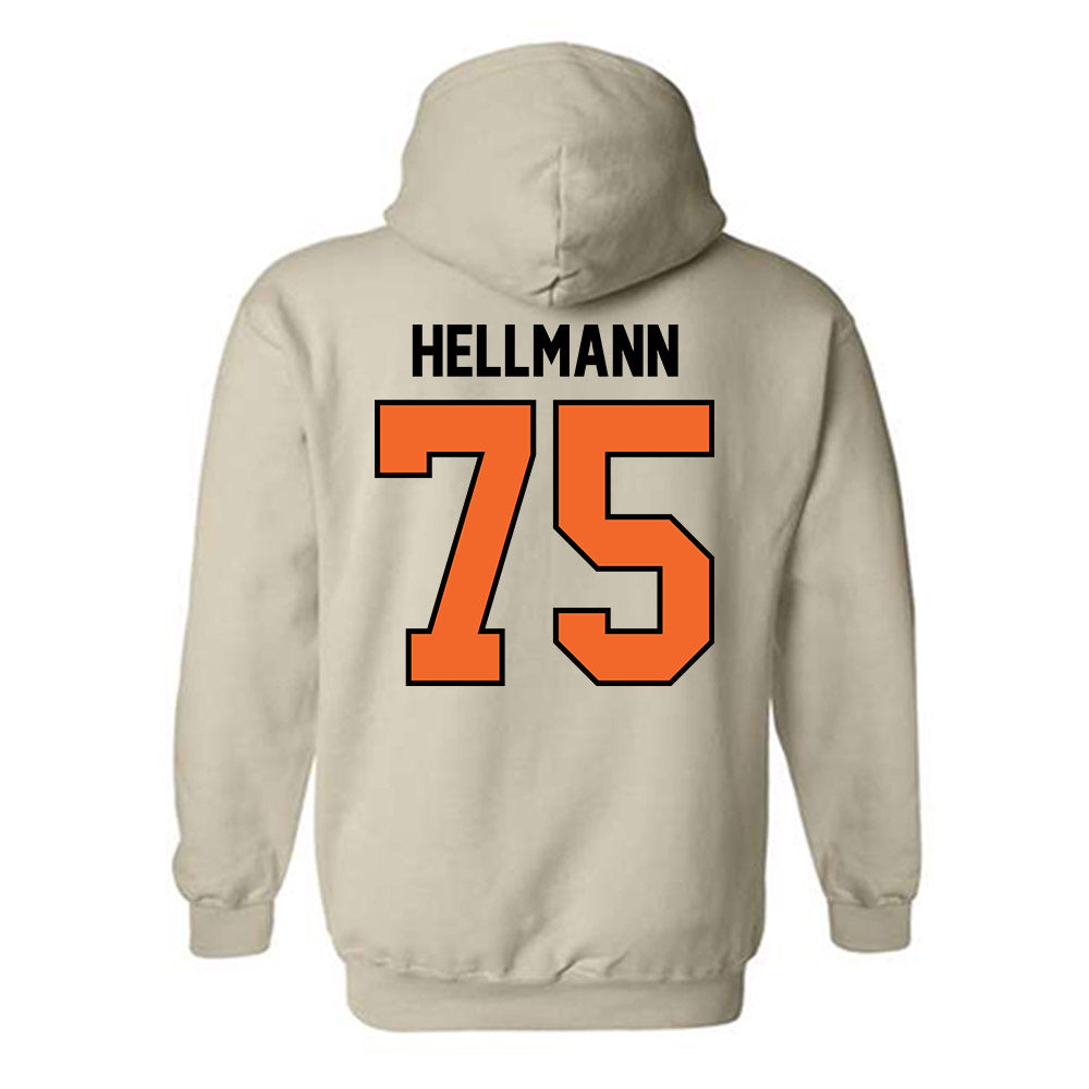 Idaho State - NCAA Football : Jake Hellmann - Classic Shersey Hooded Sweatshirt-1