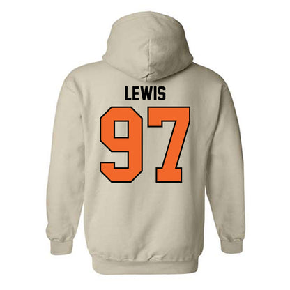 Idaho State - NCAA Football : Collin Lewis - Classic Shersey Hooded Sweatshirt-1