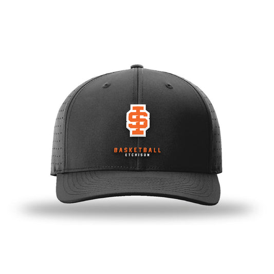 Idaho State - NCAA Men's Basketball : Gus Etchison - Laser Performance Snapback Cap-0