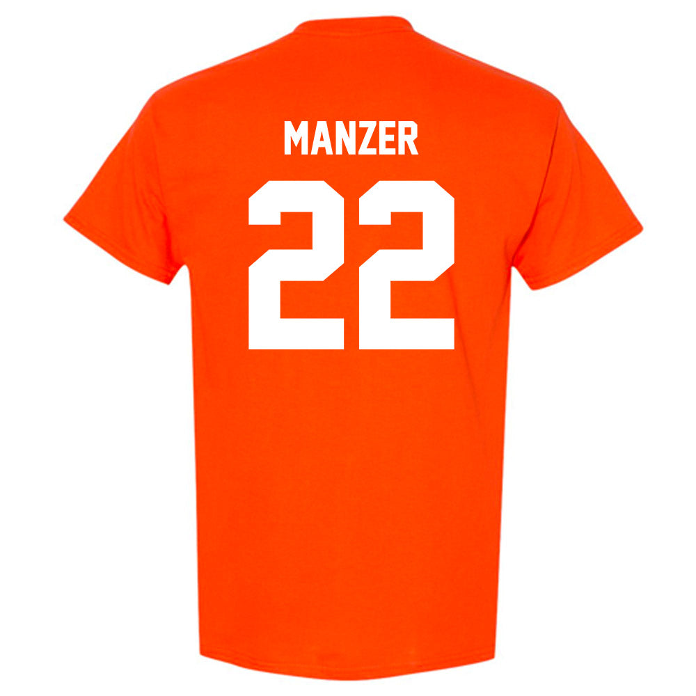 Oklahoma State - NCAA Men's Basketball : Brooks Manzer - T-Shirt