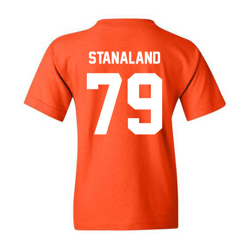 Oklahoma State - NCAA Football : Gage Stanaland - Youth T-Shirt