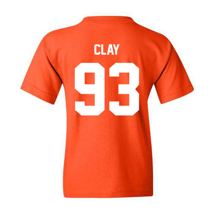 Oklahoma State - NCAA Football : Collin Clay - Youth T-Shirt