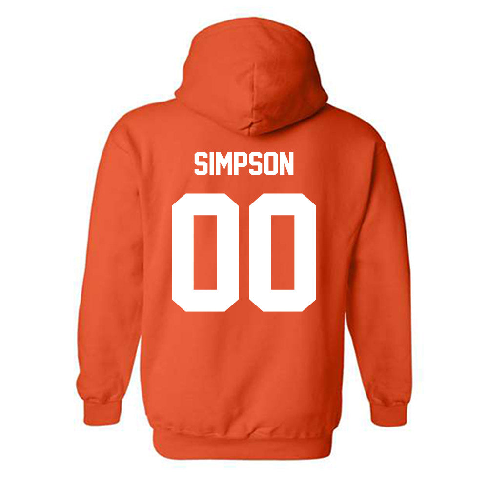 Oklahoma State - NCAA Wrestling : hayden Simpson - Classic Shersey Hooded Sweatshirt-1