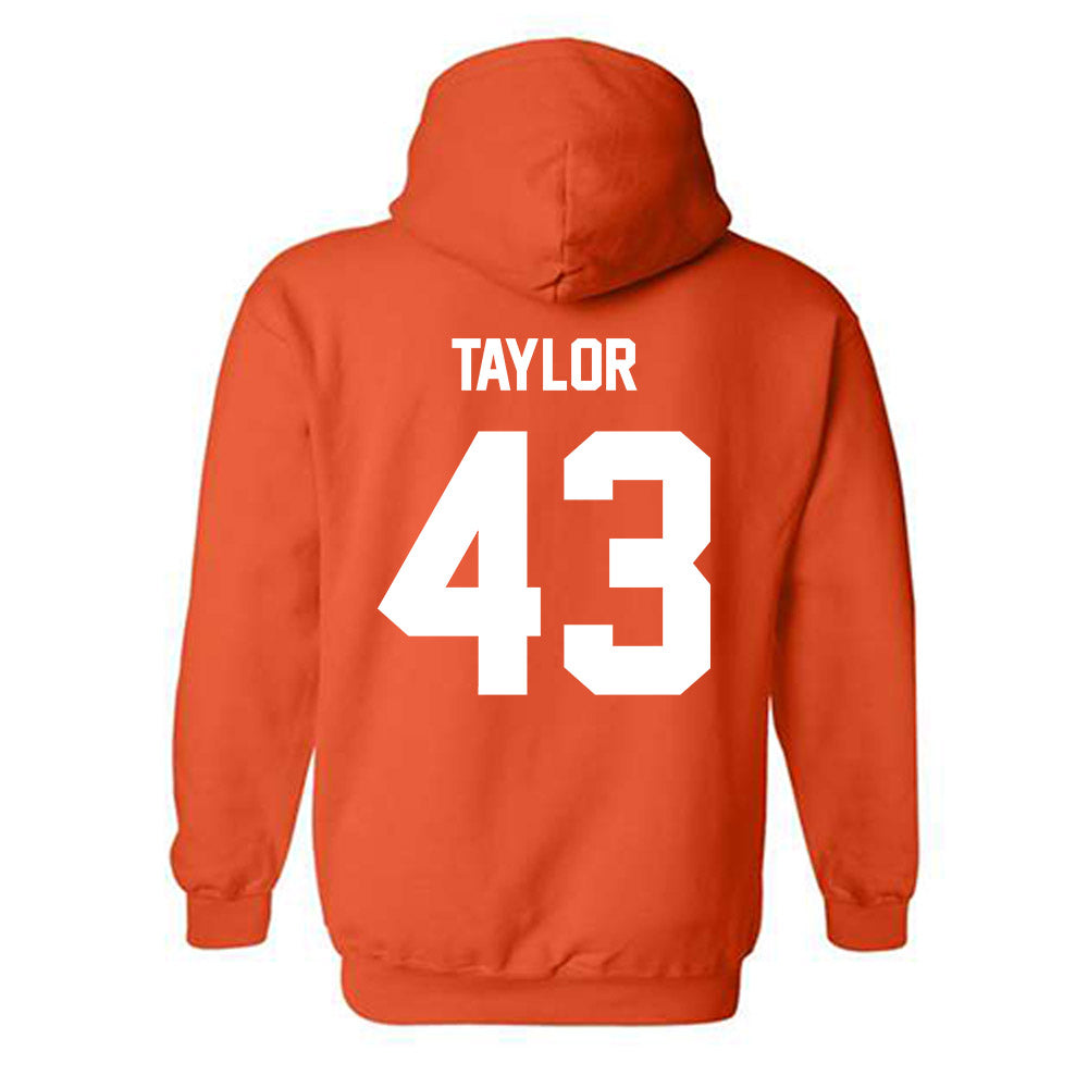 Oklahoma State - NCAA Baseball : Riley Taylor - Classic Shersey Hooded Sweatshirt