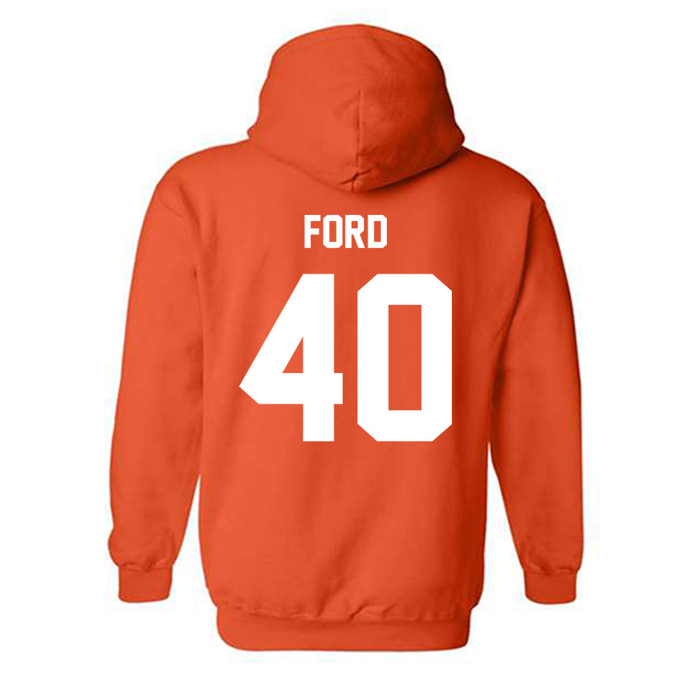 Oklahoma State - NCAA Football : Josh Ford - Hooded Sweatshirt