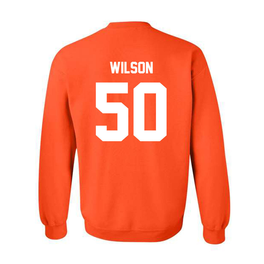 Oklahoma State - NCAA Football : Gunnar Wilson - Crewneck Sweatshirt