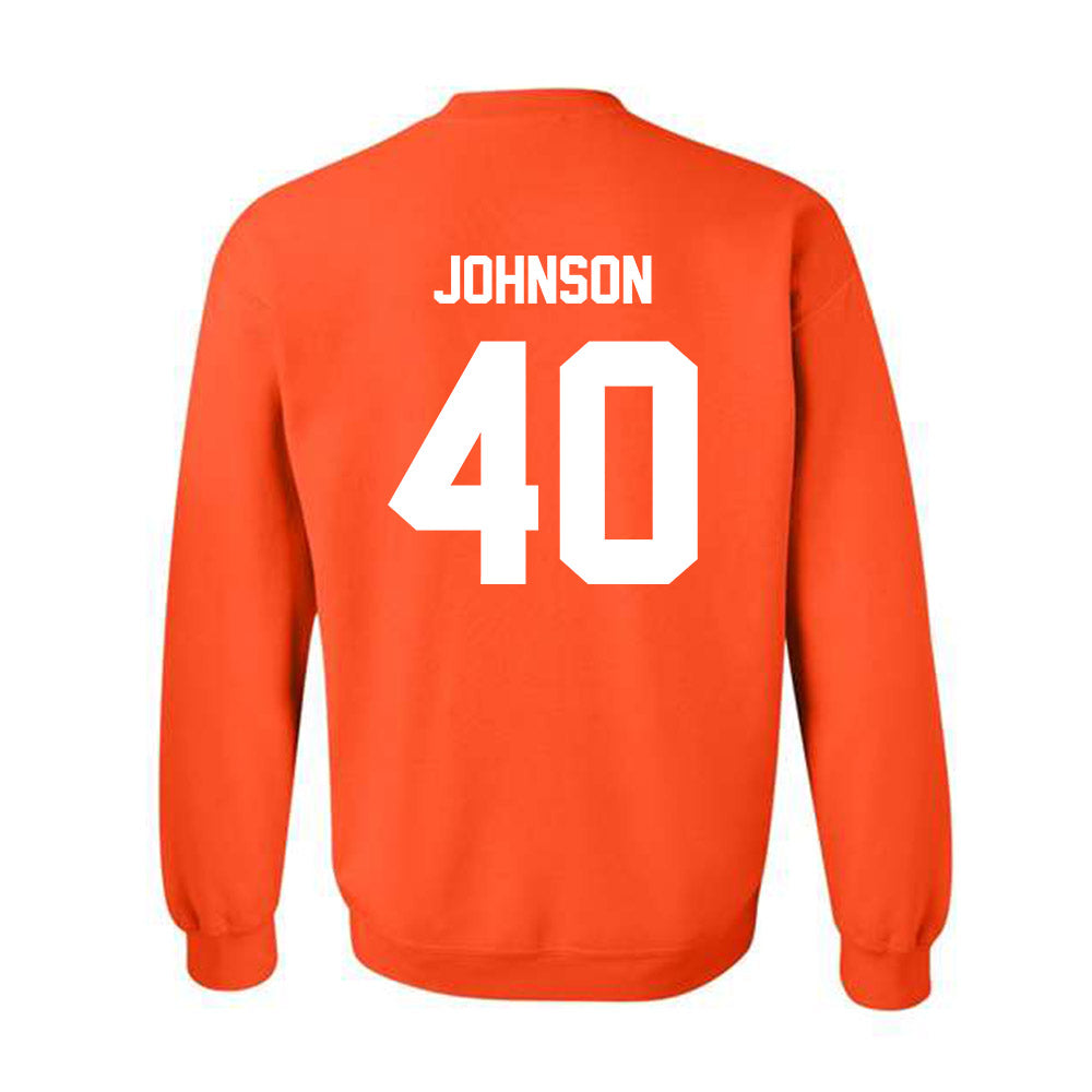 Oklahoma State - NCAA Baseball : Cole Johnson - Classic Shersey Crewneck Sweatshirt