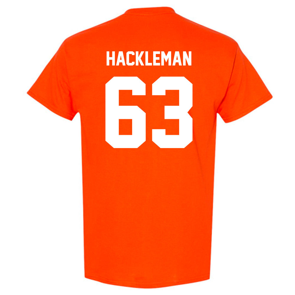 Oklahoma State - NCAA Football : Caleb Hackleman - T-Shirt