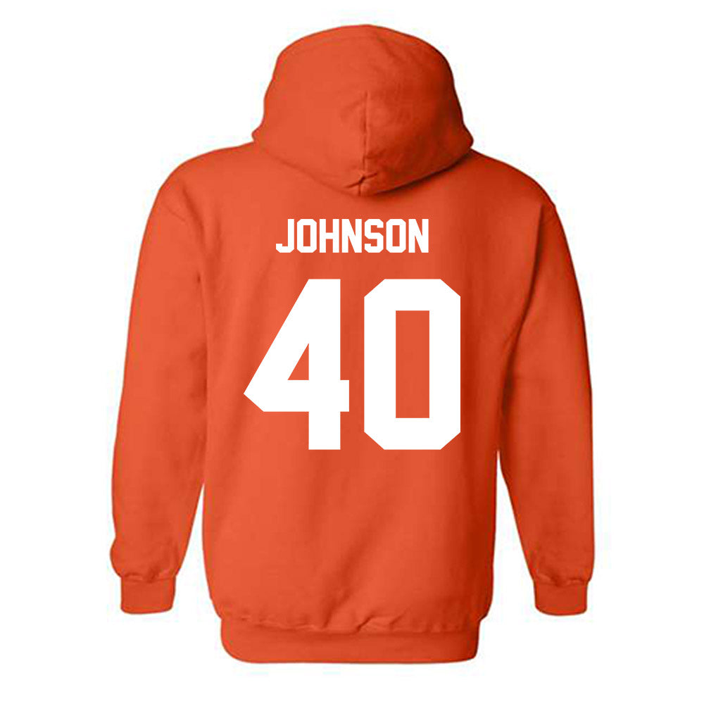 Oklahoma State - NCAA Baseball : Cole Johnson - Classic Shersey Hooded Sweatshirt