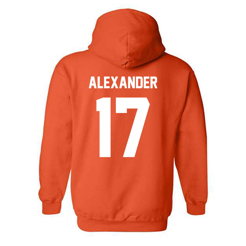 Oklahoma State - NCAA Baseball : Elijah Alexander - Classic Shersey Hooded Sweatshirt