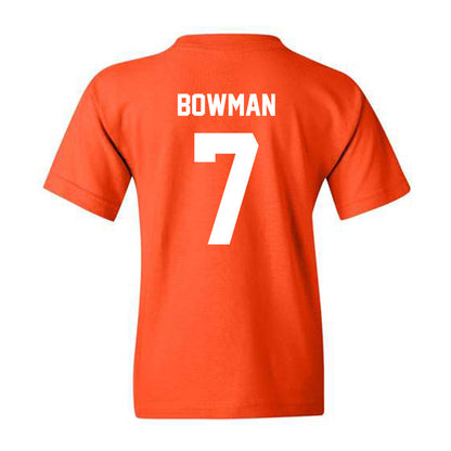 Oklahoma State - NCAA Football : Alan Bowman - Youth T-Shirt