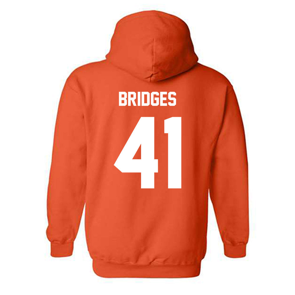 Oklahoma State - NCAA Baseball : Bowen Bridges - Classic Shersey Hooded Sweatshirt