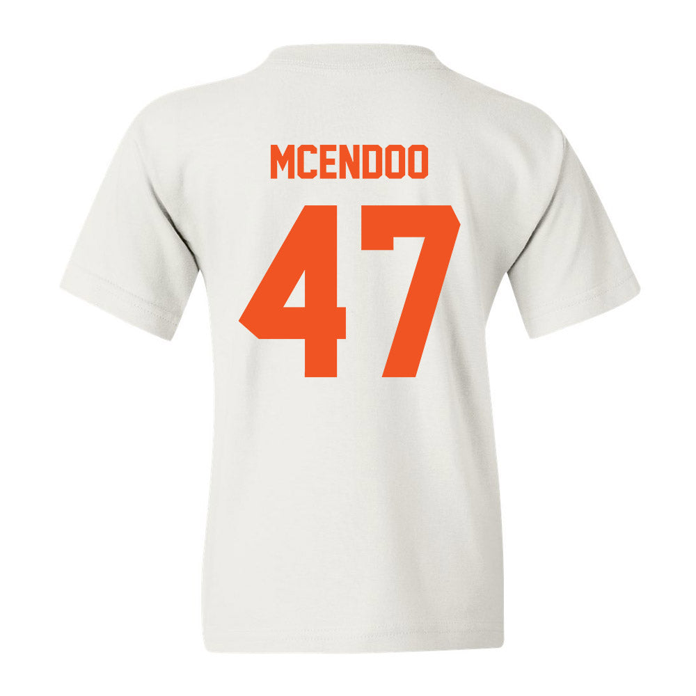 Oklahoma State - NCAA Football : Luke McEndoo - Youth T-Shirt