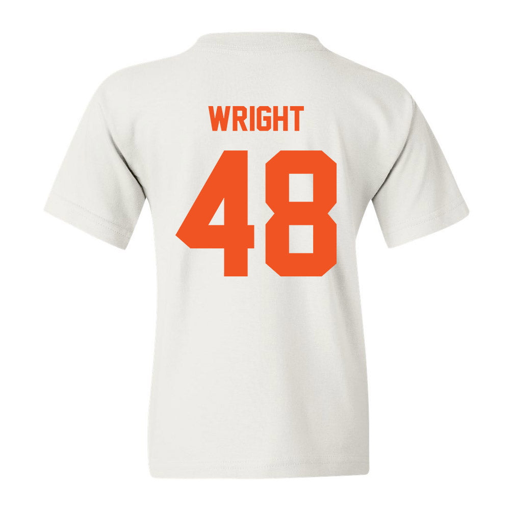 Oklahoma State - NCAA Football : Elijah Wright - Youth T-Shirt