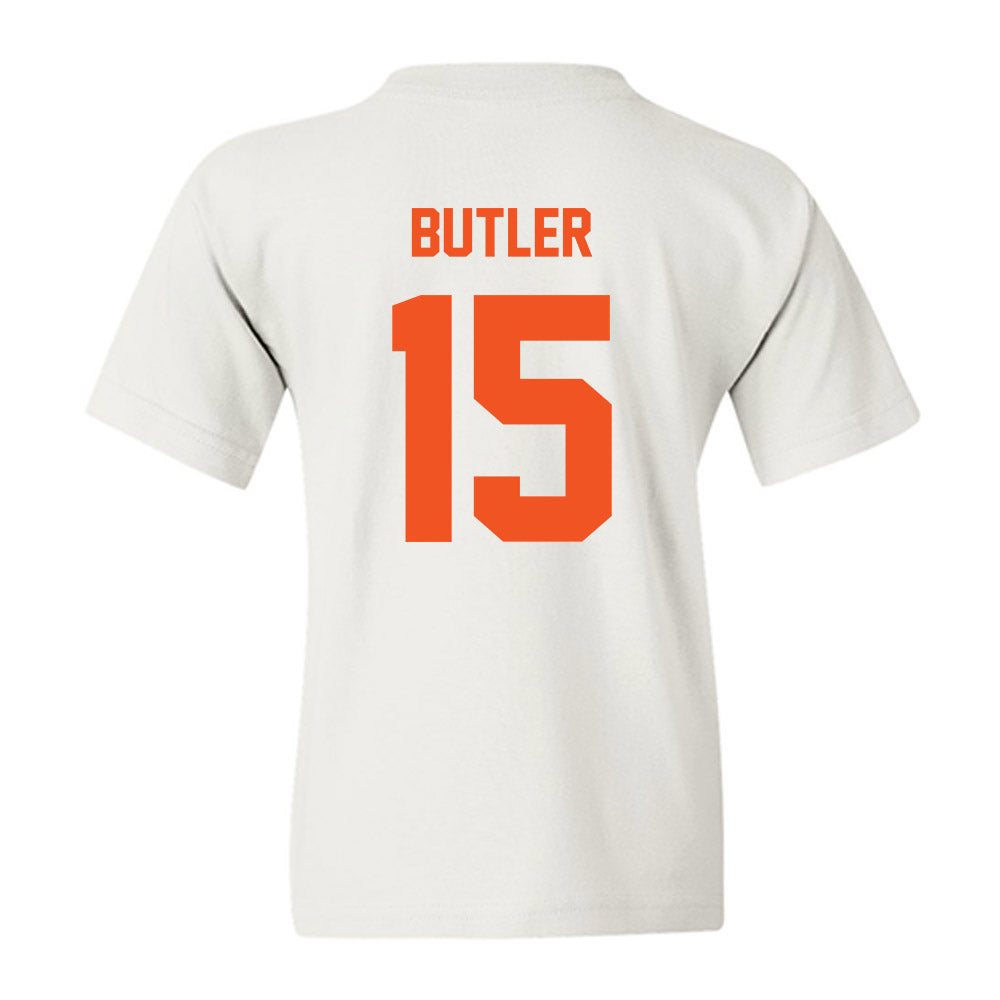 Oklahoma State - NCAA Women's Basketball : Brenna Butler - Classic Shersey Youth T-Shirt-2