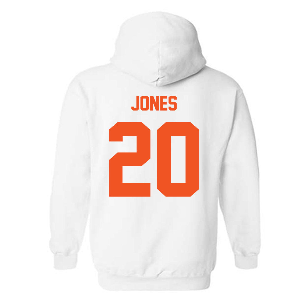 Oklahoma State - NCAA Women's Basketball : Stacie Jones - Classic Shersey Hooded Sweatshirt-3