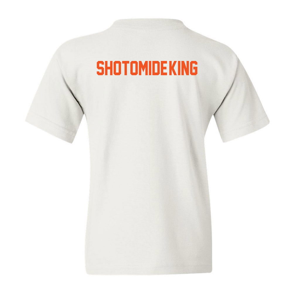 Oklahoma State - NCAA Football : Ayo Shotomide-King - Youth T-Shirt