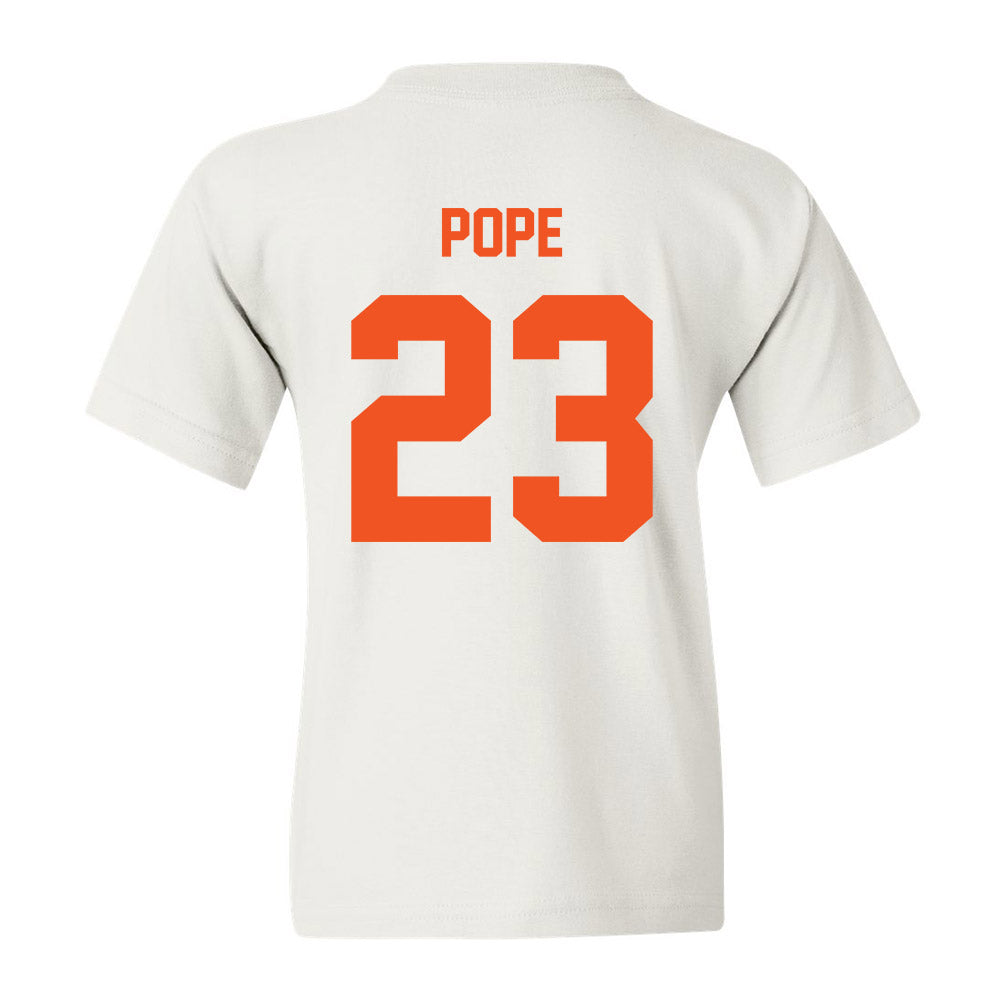 Oklahoma State - NCAA Football : Jalen Pope - Youth T-Shirt