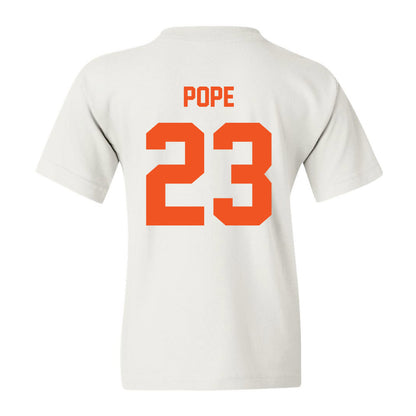 Oklahoma State - NCAA Football : Jalen Pope - Youth T-Shirt