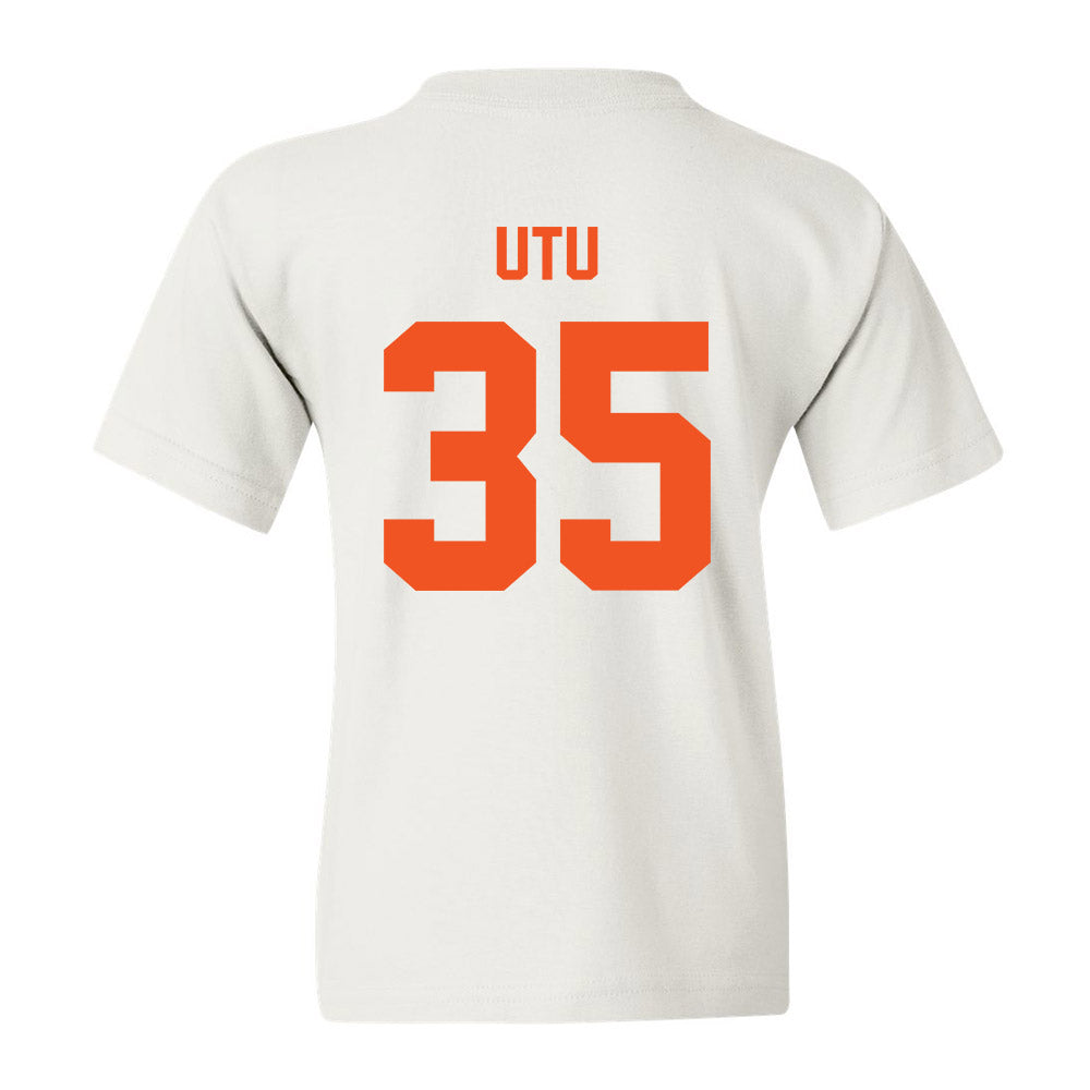 Oklahoma State - NCAA Football : Poasa Utu - Youth T-Shirt