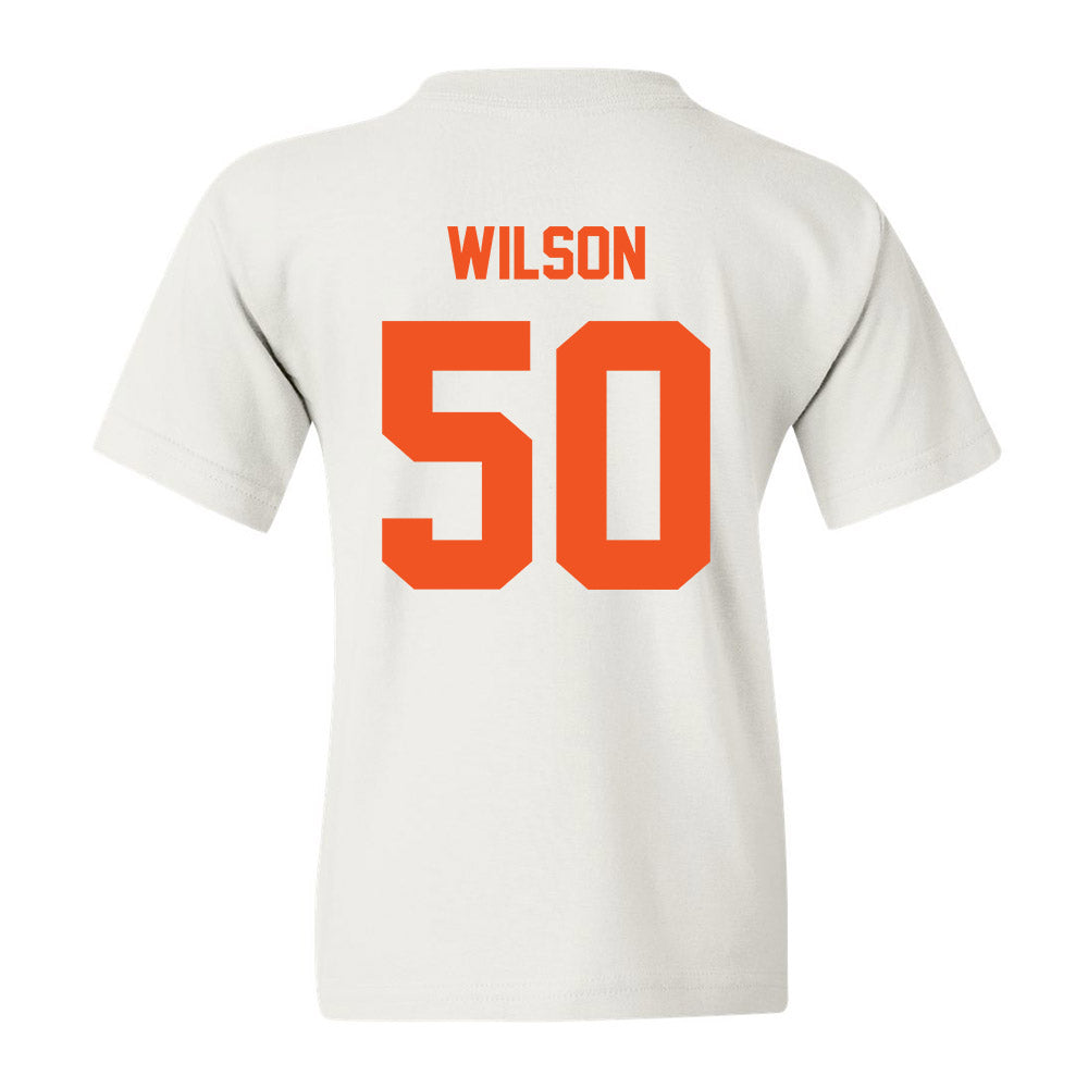 Oklahoma State - NCAA Football : Gunnar Wilson - Youth T-Shirt