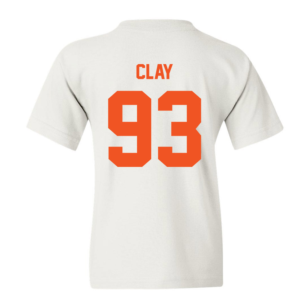 Oklahoma State - NCAA Football : Collin Clay - Youth T-Shirt