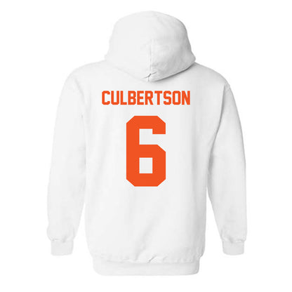 Oklahoma State - NCAA Baseball : Drew Culbertson - Classic Shersey Hooded Sweatshirt-3