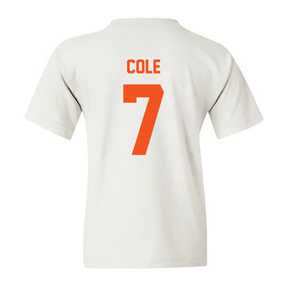 Oklahoma State - NCAA Men's Basketball : Kirk Cole - Classic Shersey Youth T-Shirt-2