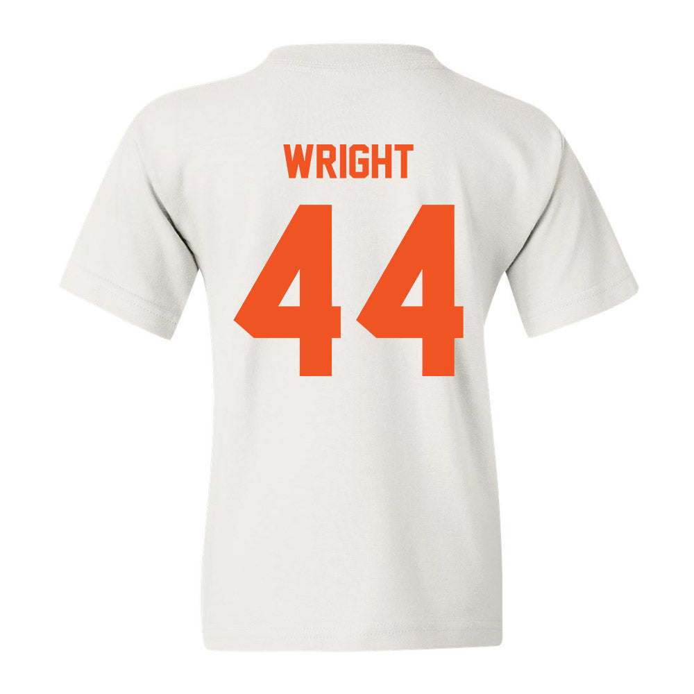 Oklahoma State - NCAA Football : Justin Wright - Youth T-Shirt